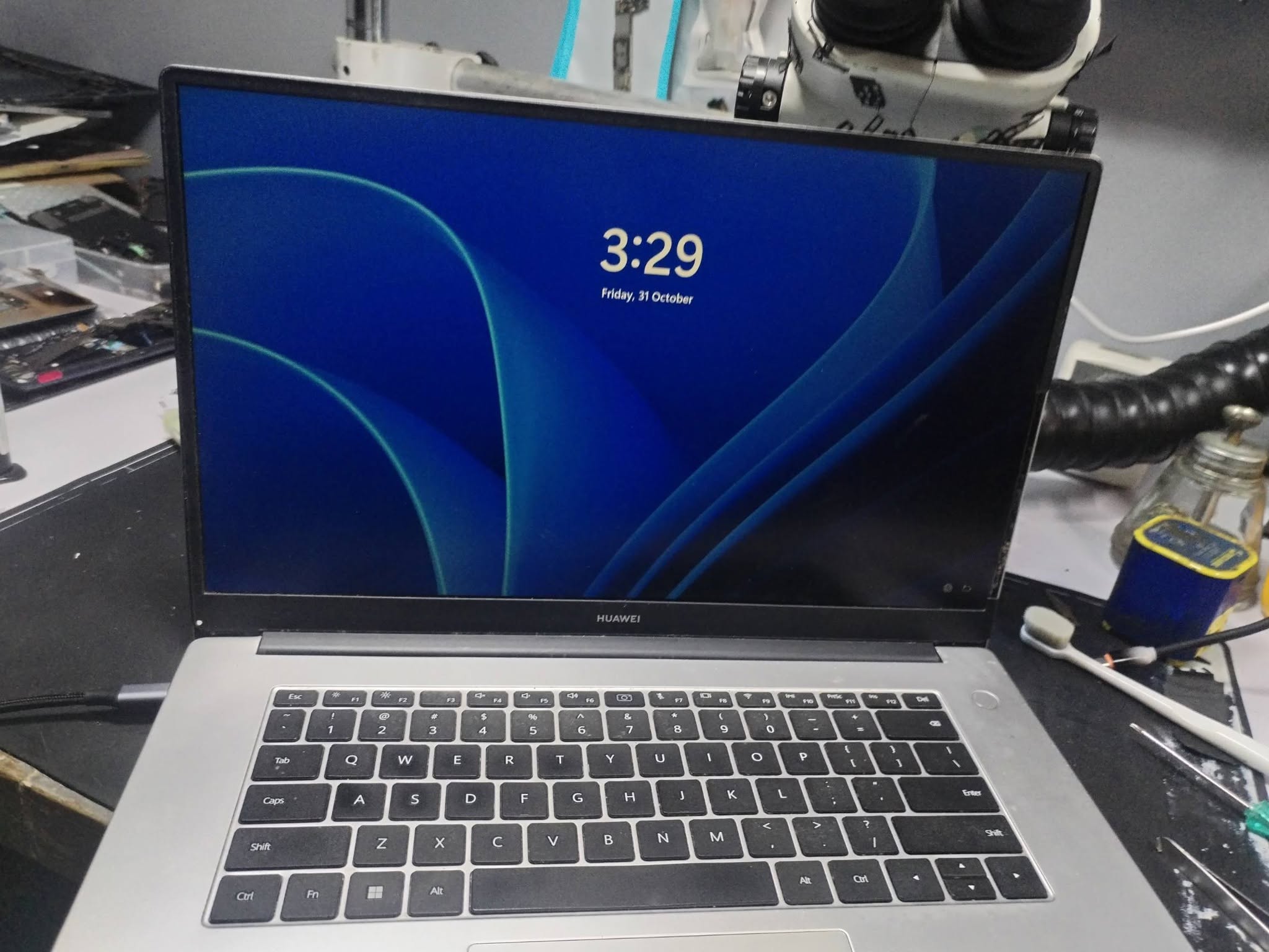 Laptop repair technician